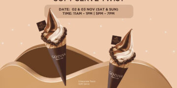 GODIVA - 1-FOR-1 Soft Serve Twists - Singapore Promo