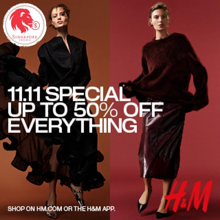 H&M - Up to 50% OFF Everything - Singapore Promo