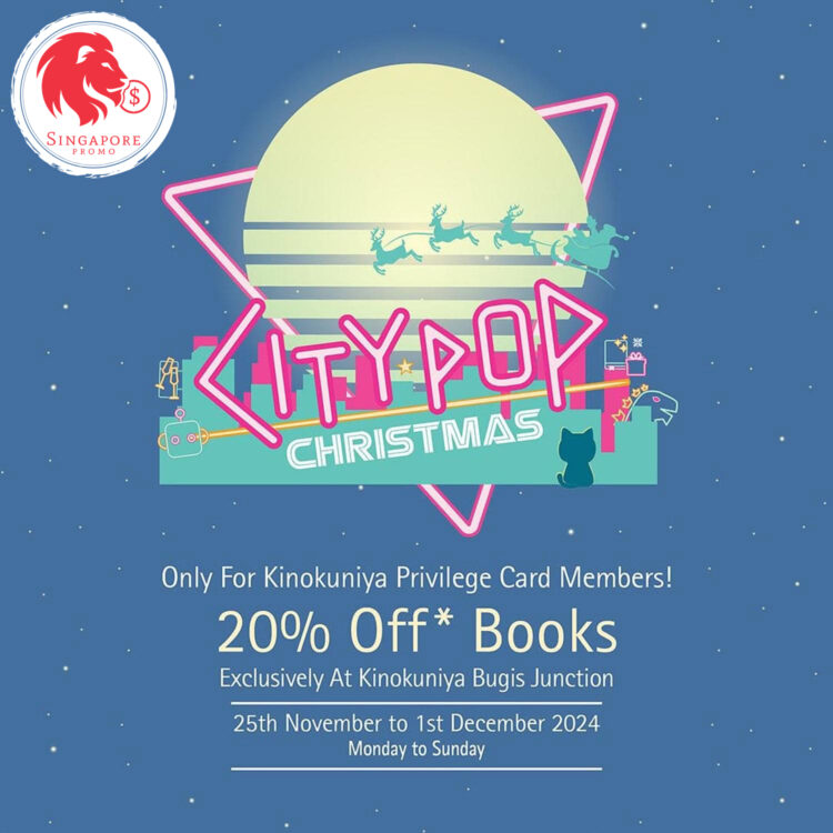 Kinokuniya - 20% OFF Books - Singapore Promo