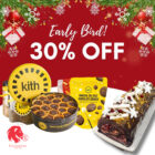 Kith Café - 30% OFF Christmas Cake & Cookie - Singapore Promo