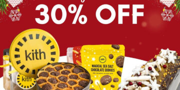 Kith Café - 30% OFF Christmas Cake & Cookie - Singapore Promo