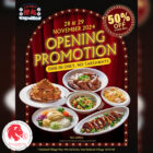 Lo Hey Seafood - 50% OFF Opening Promotion - Singapore Promo