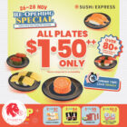 Sushi Express - $1.50 All Plates - Singapore Promo