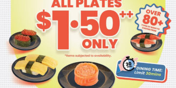 Sushi Express - $1.50 All Plates - Singapore Promo