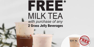 TP Tea - FREE Milk Tea - Singapore Promo