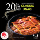 Unazen - 20% OFF Unagi - Singapore Promo