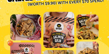 IRVINS Salted Egg - FREE Salted Egg Salmon Skin - Singapore Promo