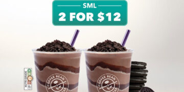 The Coffee Bean & Tea Leaf - 2 Peppermint Choc Ice Blended at $12 - Singapore Promo