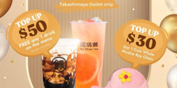 The Whale Tea - FREE Drink - Singapore Promo