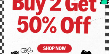 Vans - Buy 2 Get 50% OFF Vans - Singapore Promo