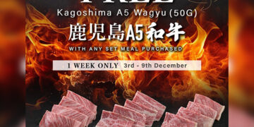 Yakiniku-GO - FREE Kagoshima A5 Wagyu - Singapore Promo