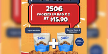 Famous Amos - 1-FOR-1 Cookie Deal - Singapore Promo