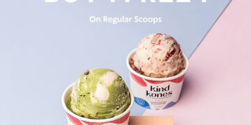 Kind Kones - 1-FOR-1 Regular Scoops - Singapore Promo