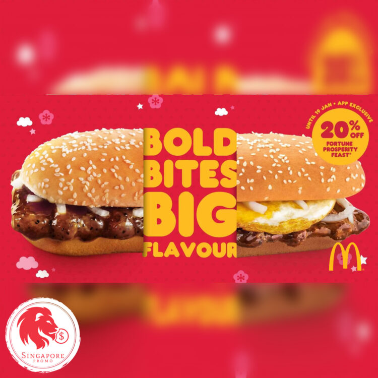 McDonald's - 20% OFF Fortune Prosperity Feast - Singapore Promo