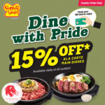 Pepper Lunch Restaurant - 15% OFF Ala Carte Main Dishes - Singapore Promo