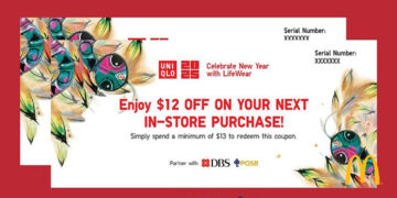 UNIQLO - $12 OFF UNIQLO Voucher - Singapore Promo