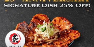 Aburi-EN - Enjoy 25% OFF Signature Buta Don - Singapore Promo