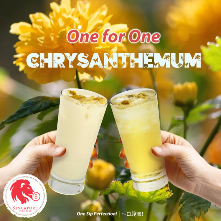 AtTea - 1-FOR-1 All Chrysanthemum Teas - Singapore Promo