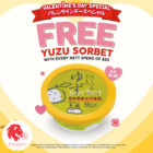 Genki Sushi - FREE Yuzu Sorbet - Singapore Promo