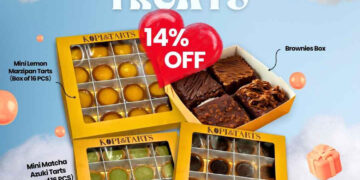 Kopi & Tarts - 14% OFF Mini Dessert Tarts & Brownie Box - Singapore Promo