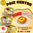 Kopi & Tarts - FREE Original Egg Tart - Singapore Promo