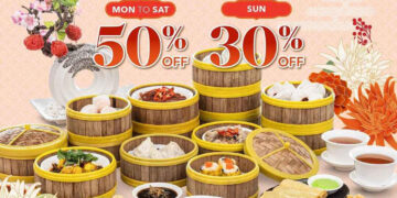 Peach Garden - 50% OFF Dim Sum - Singapore Promo