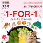 Suki-Ya - 1-FOR-1 Lunch Buffet - Singapore Promo