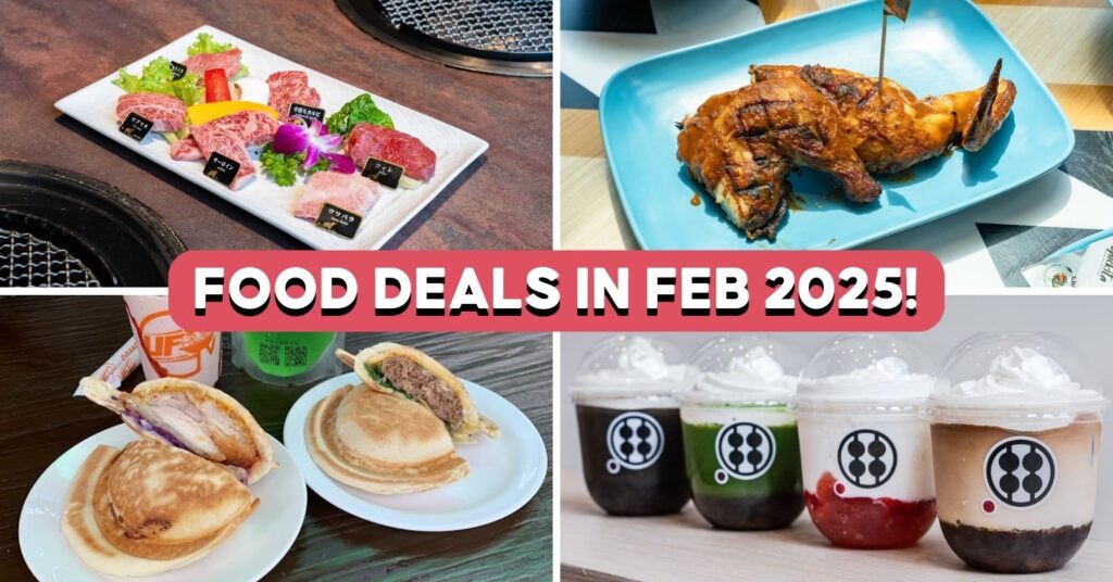 5 Food Deals To Check Out In Feb 2025—1For1 Wagyu Omakase, 2.50 UFO