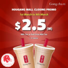 Gong Cha - $2.50 Milk Tea Earl Grey - Singapore Promo