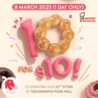 Mister Donut - 10 Donuts for $10 - Singapore Promo