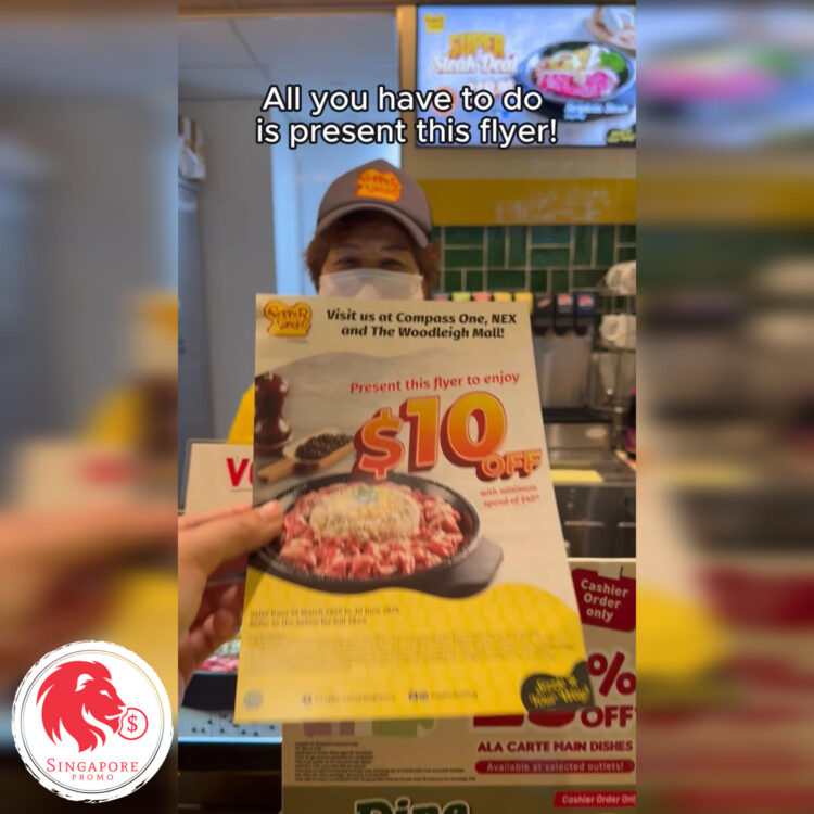 Pepper Lunch - $10 OFF Pepper Lunch - Singapore Promo