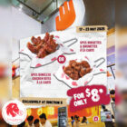 4 Fingers - 6pcs Wingettes_Boneless Bites at $8 - Singapore Promo