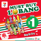 7-Eleven - $1 Must-Buy Drinks - Singapore Promo