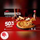 Pizza Hut - 50% OFF Artisanal Sourdough Pizzas - Singapore Promo