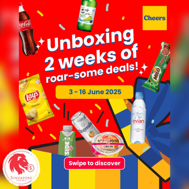 Cheers - Up to 46% Roar-some Deals - Singapore Promo