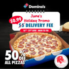 Domino's Pizza - $0.99 Delivery Fee - Singapore Promo