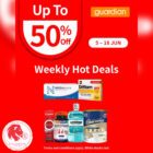 Guardian - Up to 50% OFF Weekly Hot Deals - Singapore Promo