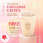 No 17Tea - FREE Mochi Pearl Milk Tea - Singapore Promo