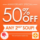 The Soup Spoon - 50% OFF 2nd Soup - Singapore Promo