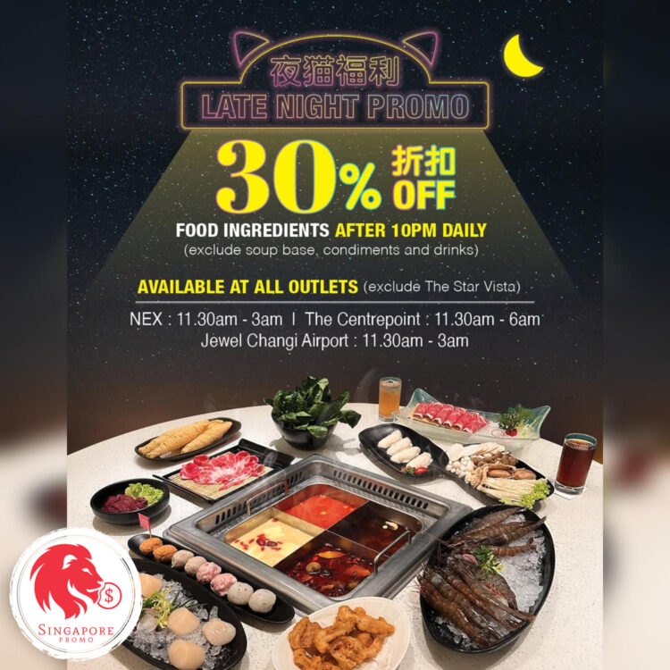 Beauty In The Pot - 30% OFF Late Night Promo - Singapore Promo