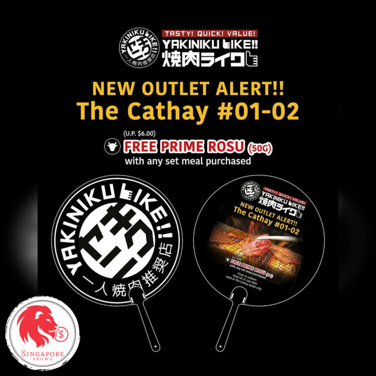 Yakiniku Like - FREE Prime Rosu - Singapore Promo