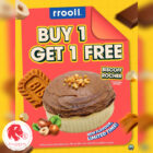 rrooll - Buy 1 Get 1 FREE Biscoff Rocher rrooll - Singapore Promo
