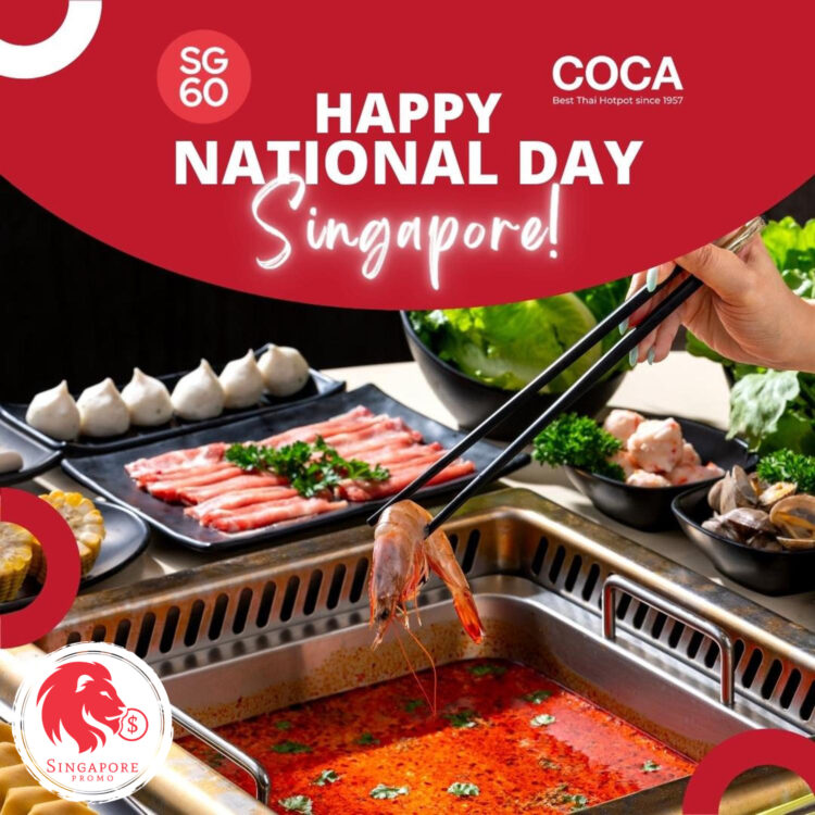 COCA - 60% OFF for 2 Diners - Singapore Promo