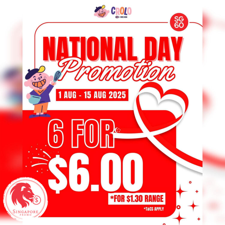 Crolo - 6 Croissant at $6 - Singapore Promo