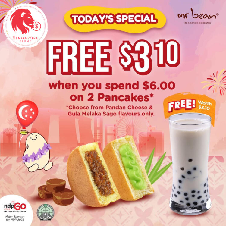 Mr Bean - FREE Pearly Soy Milk - Singapore Promo