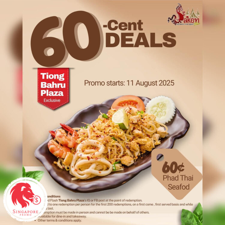 Sakon Thai - $0.60 Pad Thai Seafood - Singapore Promo