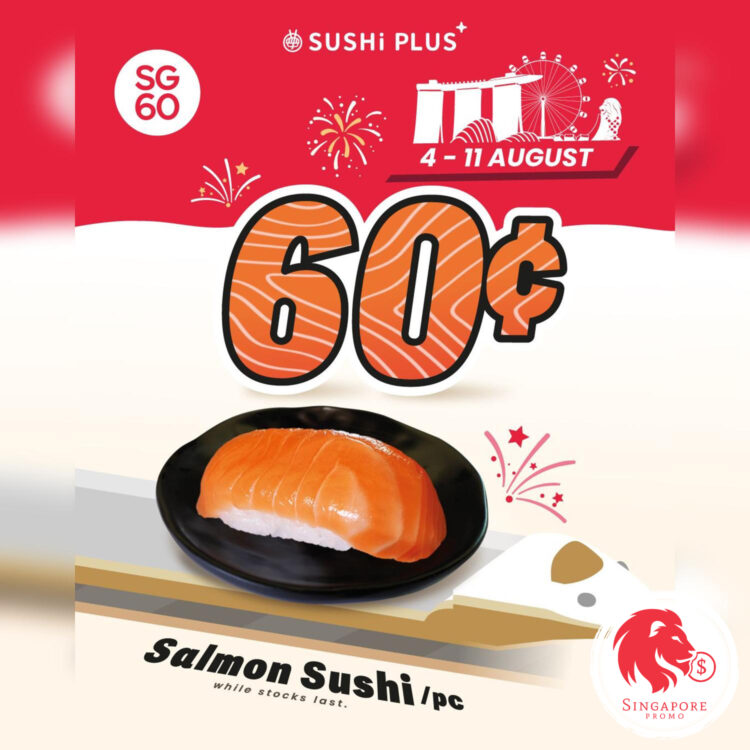 Sushi Express - $0.60 Salmon Sushi! - Singapore Promo