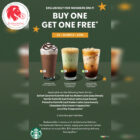 Starbucks - Buy 1 Get 1 FREE Venti Drinks - Singapore Promo-2