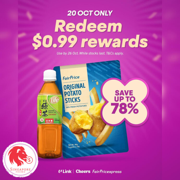 Cheers - Up to 78% Snacks - Singapore Promo