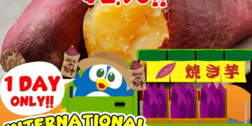 DON DON DONKI - BUY 1 and GET 1 FREE Yakiimo - Singapore Promo